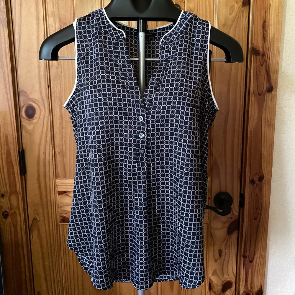 Ann Taylor Sleeveless Blouse